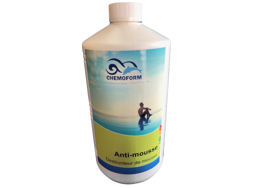 Anti-mousse-Fontaine, Spa (bidon de 1 litre)