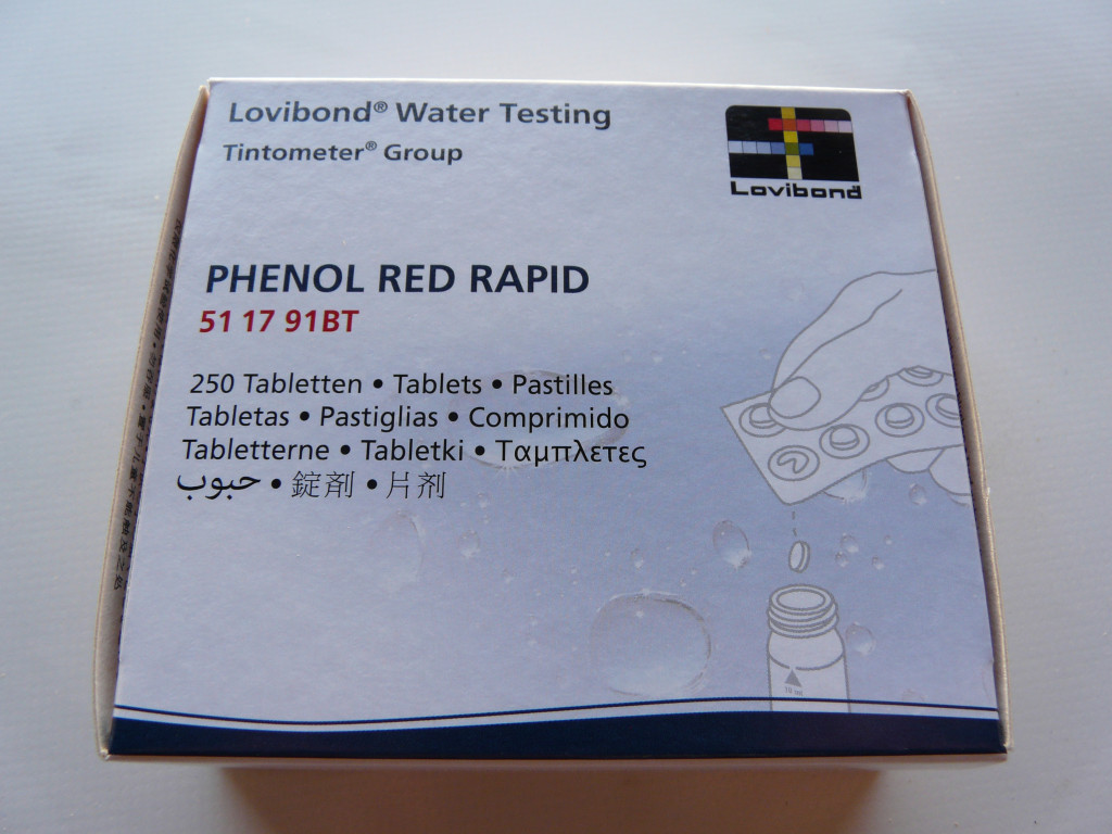 ROUGE DE PHÉNOL POUR COLORIMÈTRE